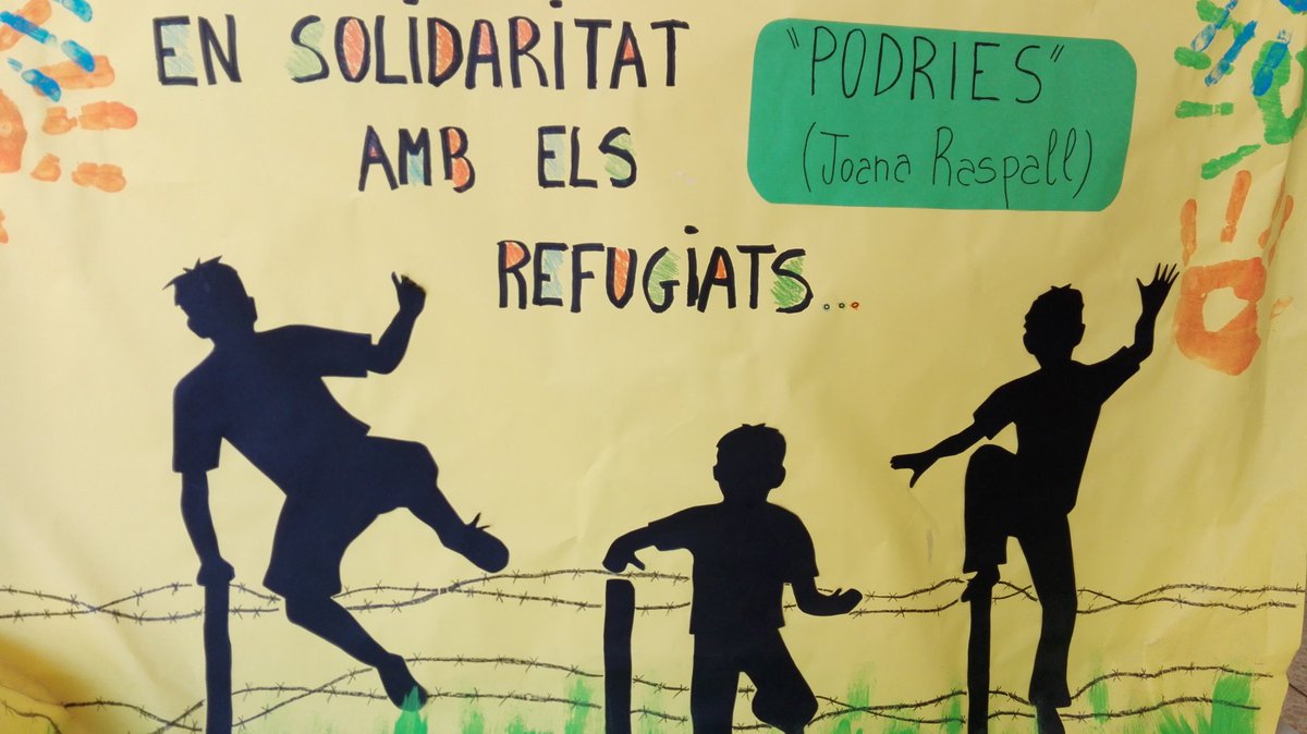 sheilafdzfoix's tweet photo. Les escoles amb els refugiats #Escolesrefugi @Casprefugiats #JEbellvitge https://t.co/JxGb7Hq44u