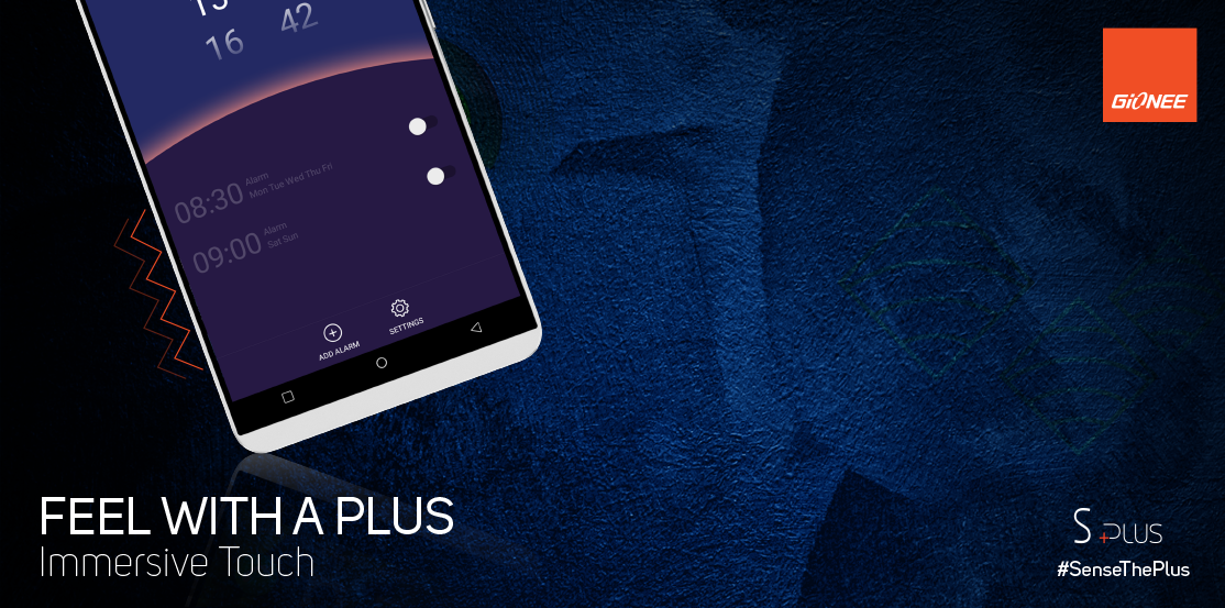GioneeIndia's tweet photo. Experience touch with a plus on the Gionee S Plus. #SenseThePlus https://t.co/8rV4b1rA7p https://t.co/IW3yOknxLk