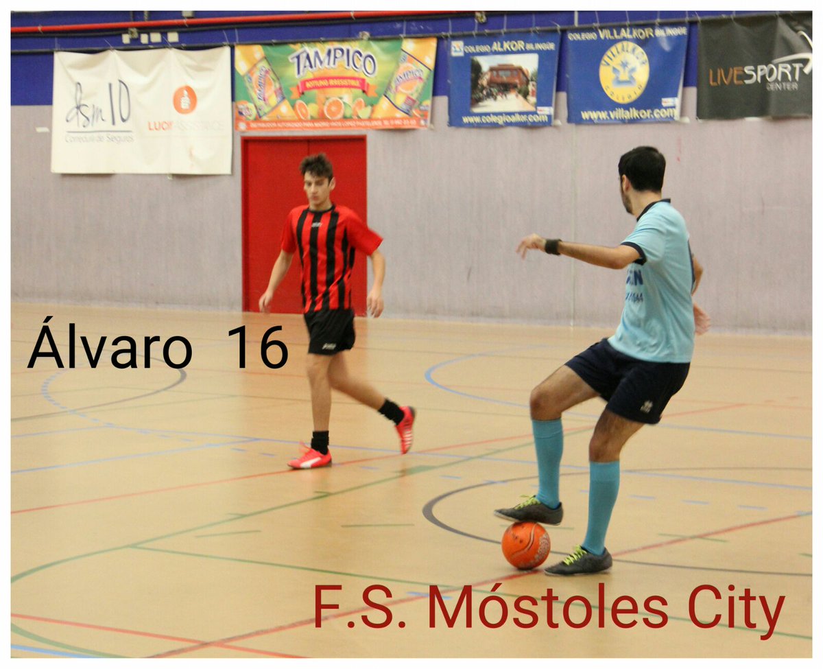 FSMostolesCity's tweet photo. La eficienza y sencillez hecha jugador. Con el 16!!! Álvaro!!! https://t.co/GxyJzS414A