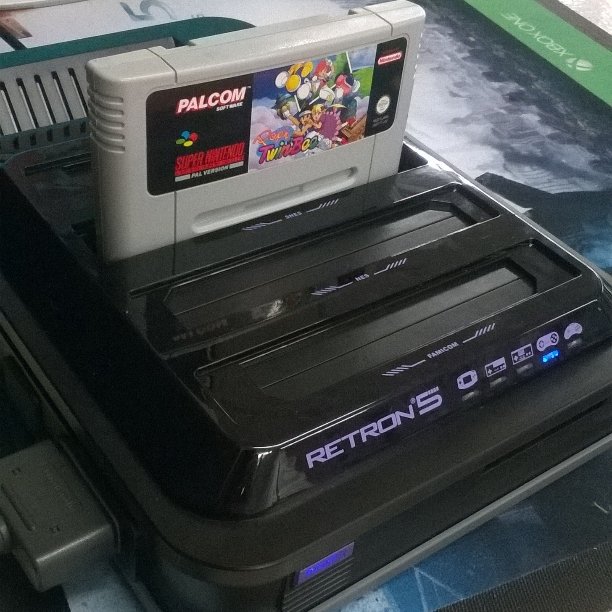 GAMESnMOREWigan's tweet photo. We are having a #RetroGame day with a customers own #Retron5 #Wigan #WigansHiddenRetroShop https://t.co/nAkj99s5aQ