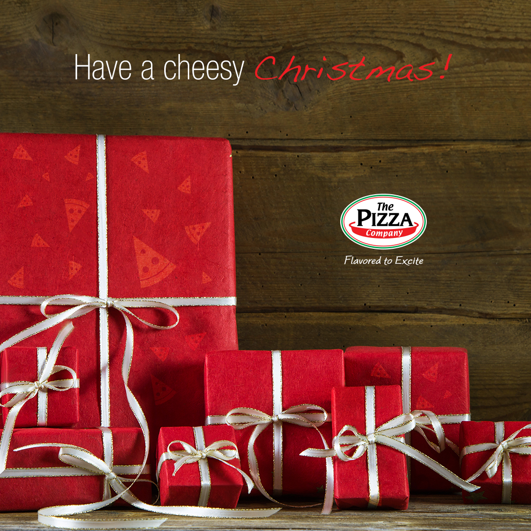 TPC_Bahrain's tweet photo. Dear #SecretSanta, all I want for #Christmas is a large pizza wrapped in a festive package this year.#TPCBahrain https://t.co/AUVkmCG0Tj