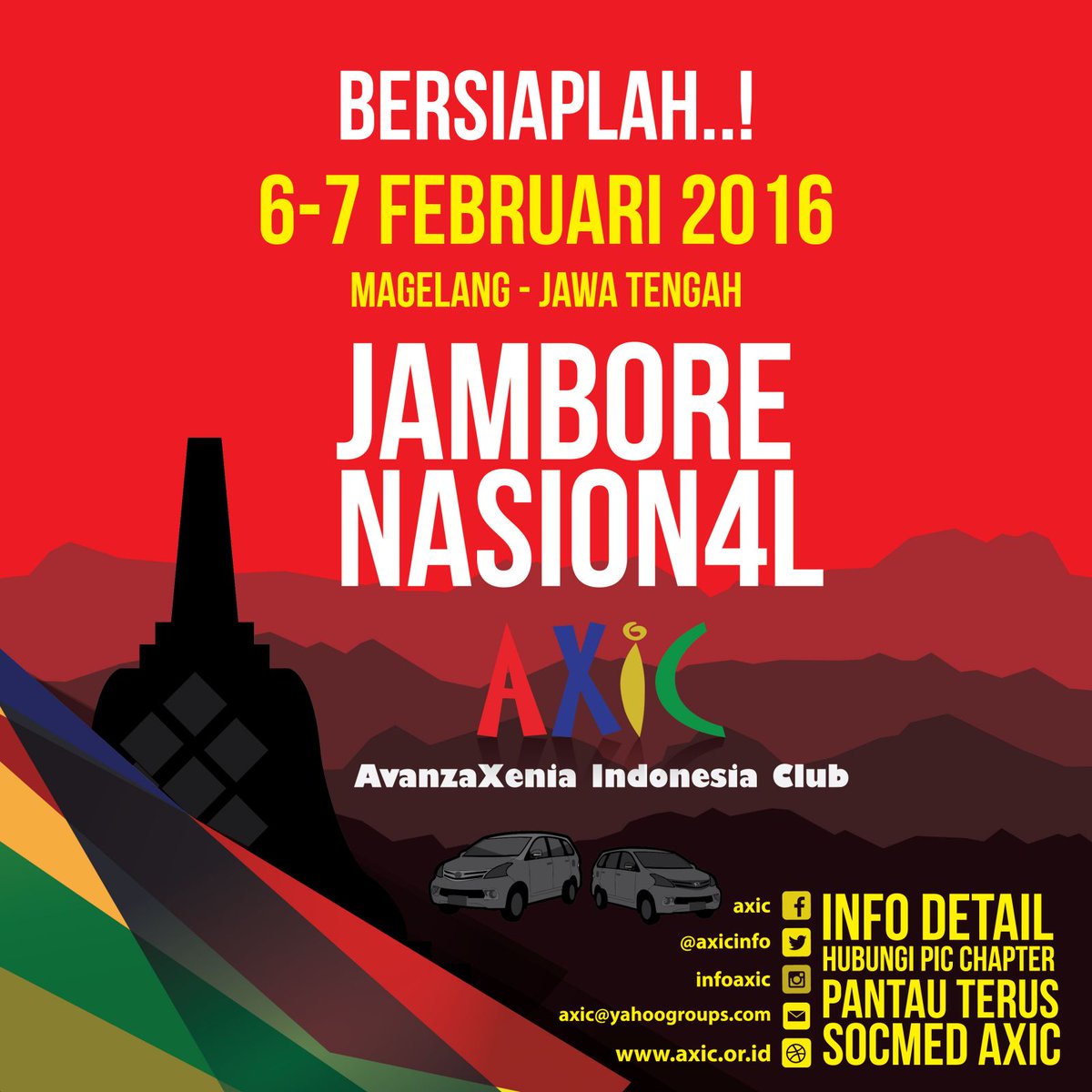 rapatkan barisan! @axicjatim <a href="/axicjatimSWAT/">AXIC JATIM SWAT</a> <a href="/axicjatimmalang/">axicjatim.malangraya</a> <a href="/InfoAXIC_Bekasi/">AXIC Bekasi</a> @axicjambi <a href="/AxicPriangan/">AXIC Priangan Timur</a> #axic