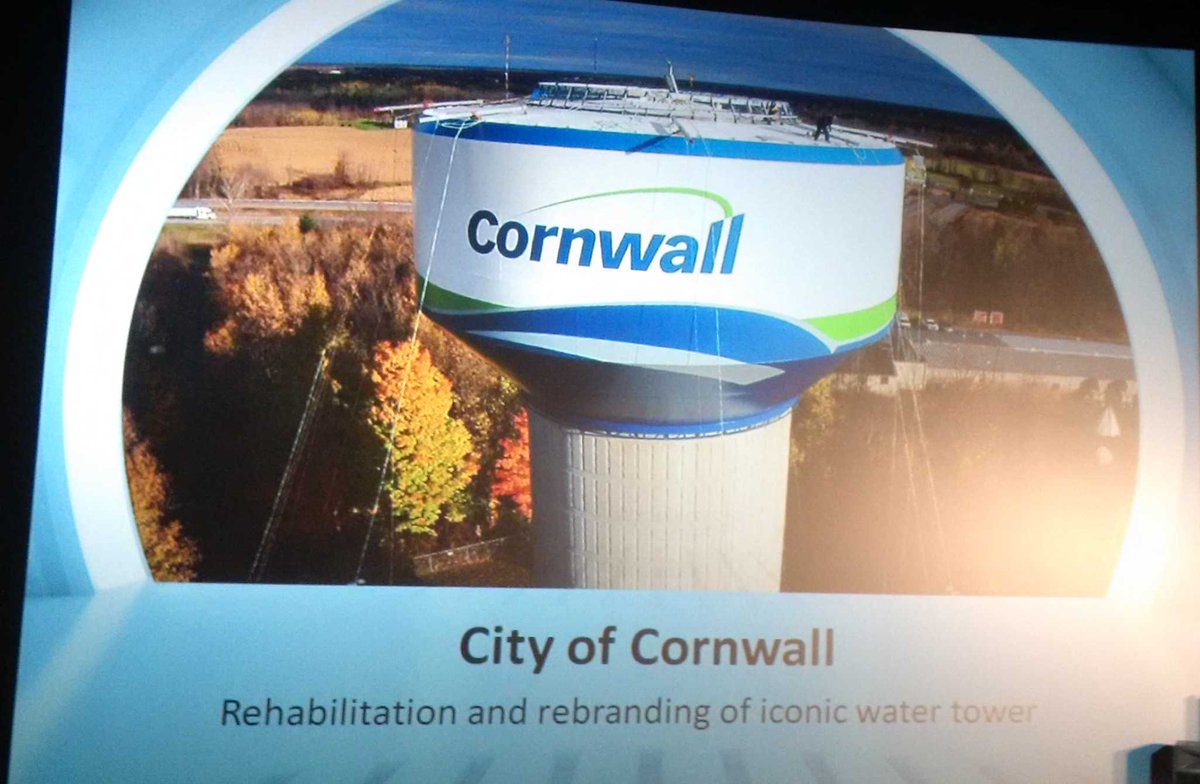 #cornwallyir glad to see our water tower highlighted