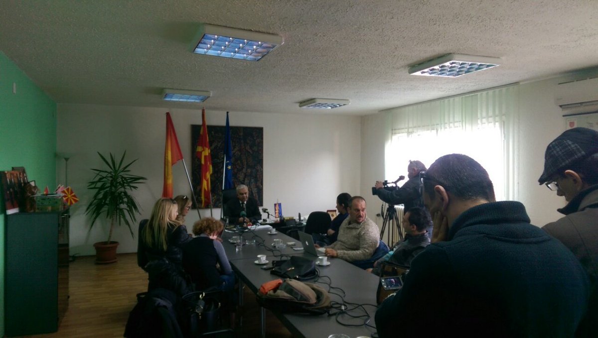 Голем интерес кај медиумите за тековните и идните проекти на општина #Вевчани. Отчетноста наша редовна практика.