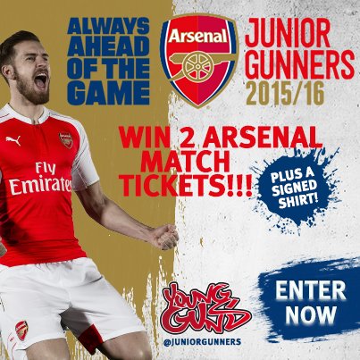 SwapitUK's tweet photo. @JuniorGunners! Win MATCH TICKETS with Arsenal! Take the Quiz now - There is still time! https://t.co/VeHiq4ozTJ https://t.co/32yS4KJsf6