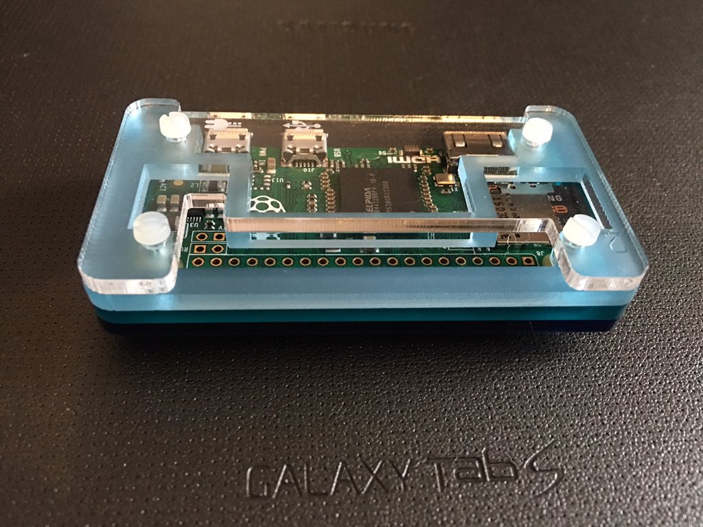 MissTech157's tweet image. #PiZero meets #PiBow case. Always the go to place for rasp pi cases that aren&apos;t cheaply thrown together