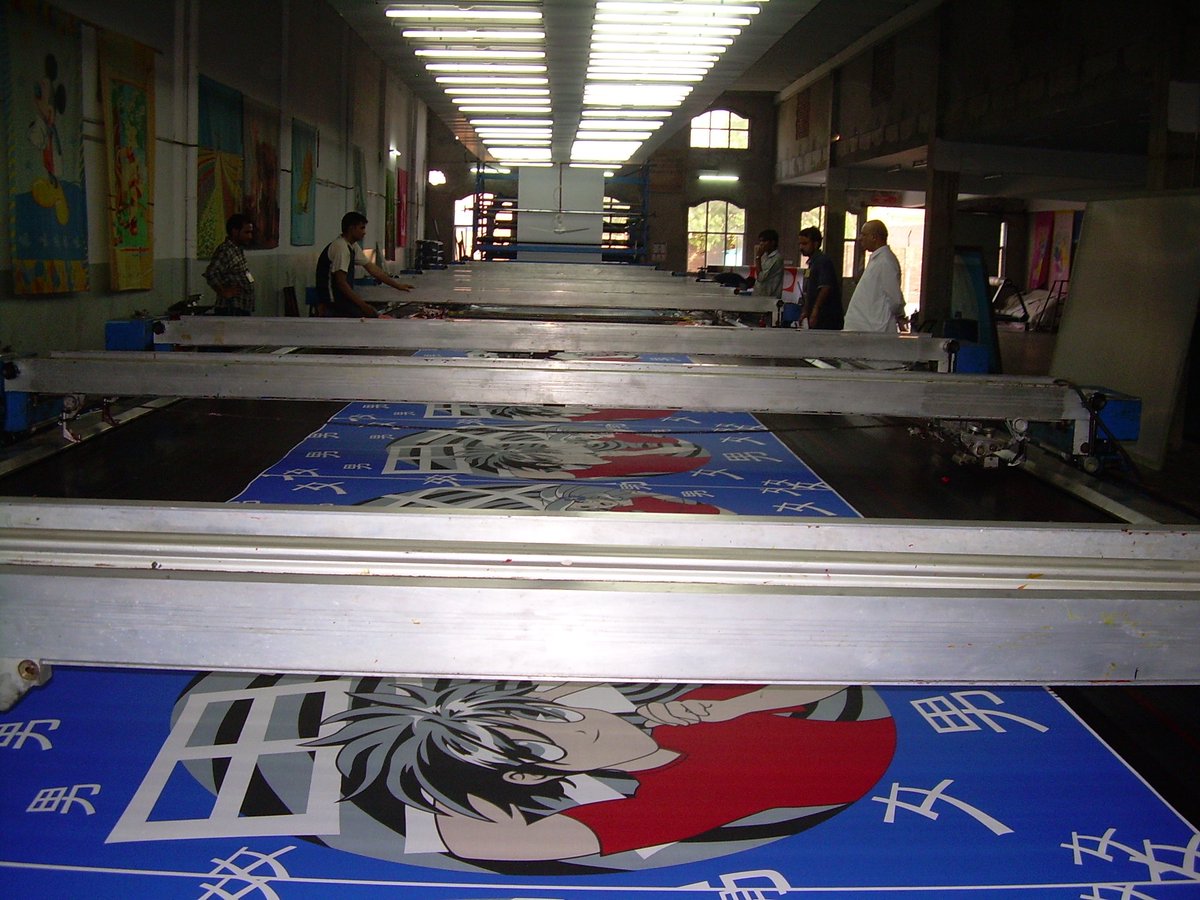 Panel Printing on flat bed, duvet 140x200cm  weaveandwear.com