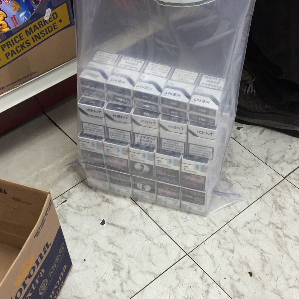 MPSHarrow's tweet photo. More illegal cigarettes seized! Marlborough and Wealdstone SNT on a role #securestreets https://t.co/V3KPFargAb