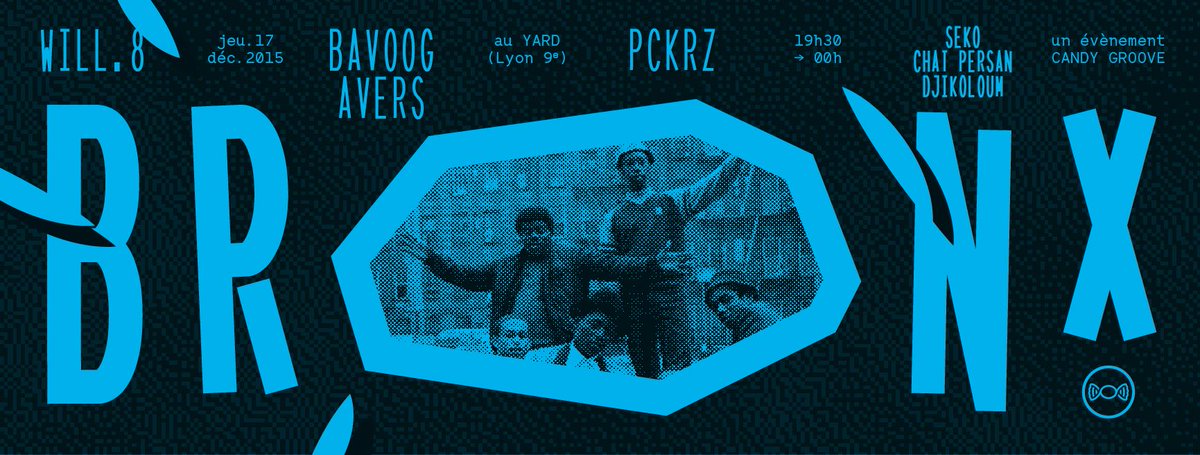 BonPlanUrbain's tweet photo. BRONX #1 w/@BavoogAvers @PCKRZ WILL.8 #SEKO CHAT PERSAN &amp; #DJIKOLOUM ce jeudi 17/11 au #Yard #Lyon https://t.co/l72u92jTp4
