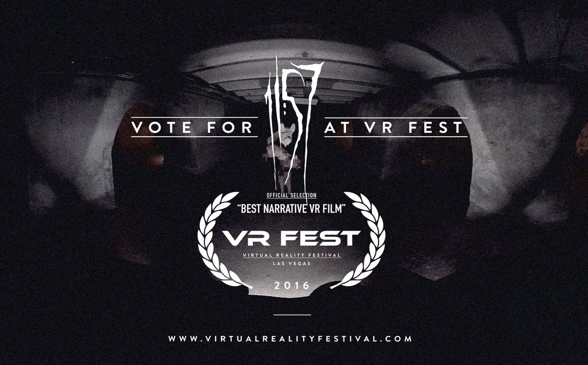 HenryWild's tweet photo. Great news this morning! Our film 11:57 has been nominated at @VRFEST. Support us -> https://t.co/bpxoFLVGcY Thanks! https://t.co/PiTOO24ynV