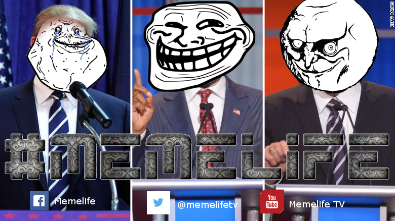 memelifetv's tweet photo. @CNN @CNNOpinion #GOPDebate #viral #funny #humor #trending #poll how i see them lol! https://t.co/ohaOy9rzhJ