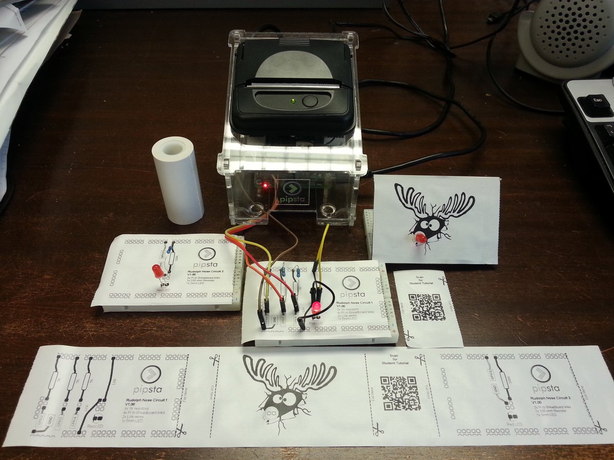 Pipsta Printer tweet media