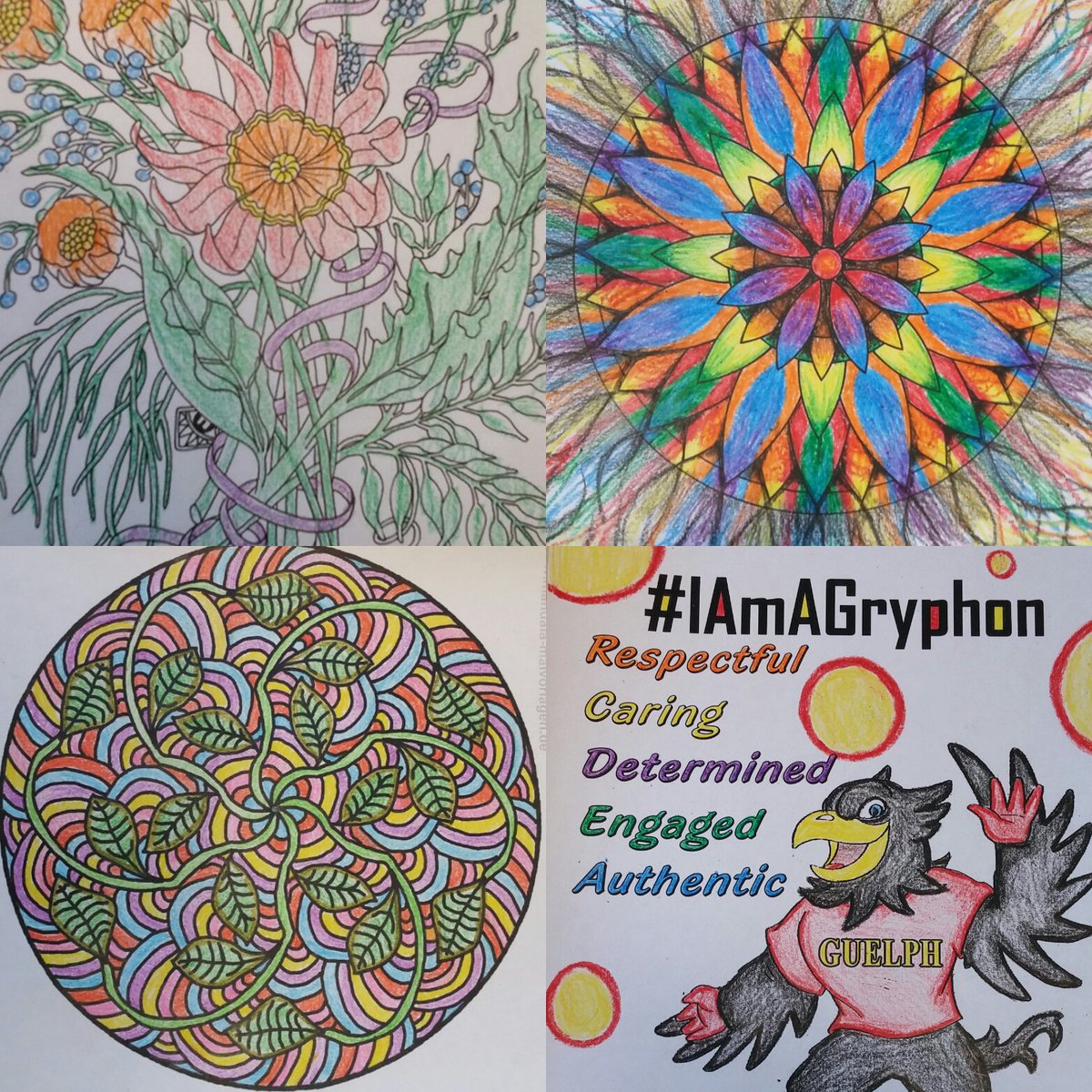 uglibrary's tweet photo. Last day 2 enter #ExamStressBusters coloring contest! Sheets, crayons available #uglibrary Channel your inner artist https://t.co/Wrq4nriTBT