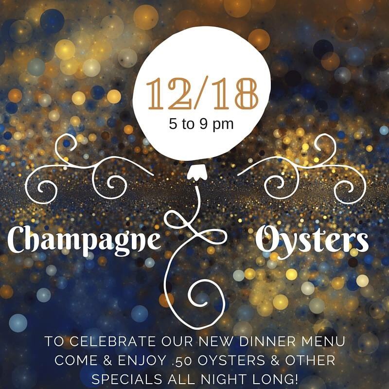 StompDelRay's tweet image. To celebrate our new dinner service 50 cent oysters this Friday.