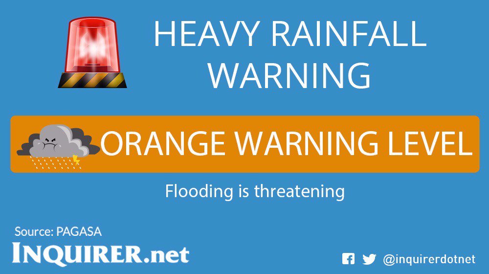 Heavy Rainfall Warning Orange Latest News, Breaking News Headlines