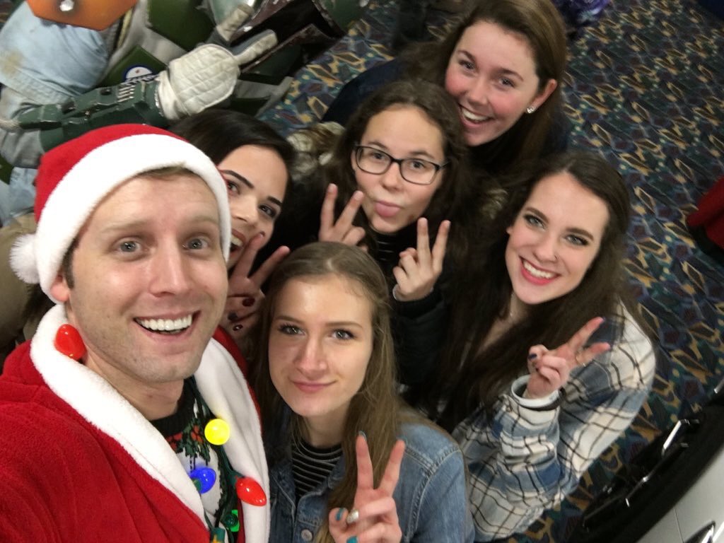 caeIynanne's tweet photo. @CageShow happy birthday, big thanks for you shouting the jingle bash squad out on stage saturday https://t.co/xC8wAW7o5w