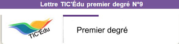 Edu_Num's tweet photo. La lettre #TICÉDU #premierdegré #1erD n°9 du mois de décembre est en ligne! #ÉcoleNumérique
https://t.co/vU0mCrnhUl https://t.co/HjTz7eUfXy