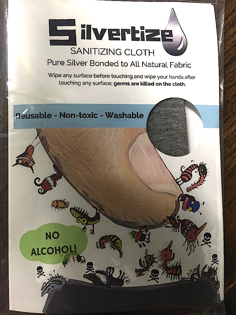 SilverSafeProds's tweet image. ORDER your Silvertize Sanitizing Cloth today for only $11.99! silversafeproducts.com #silversafeproducts #rochester