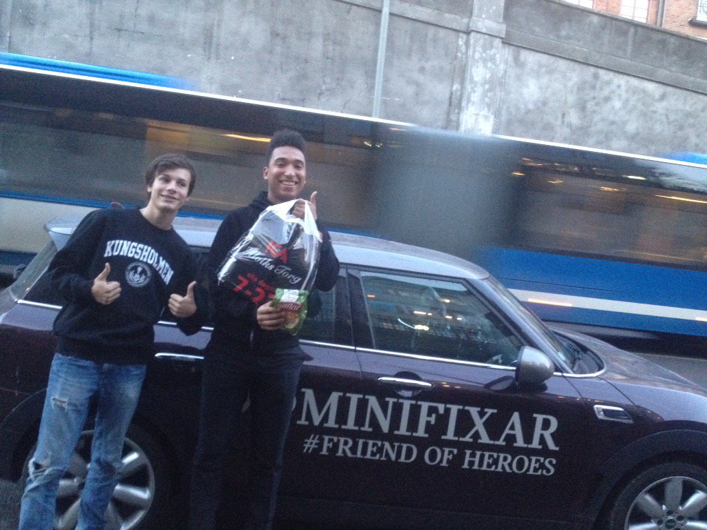 KGElevkar's tweet image. Tack @minifixar för fikat! #elevkår #friendofheroes