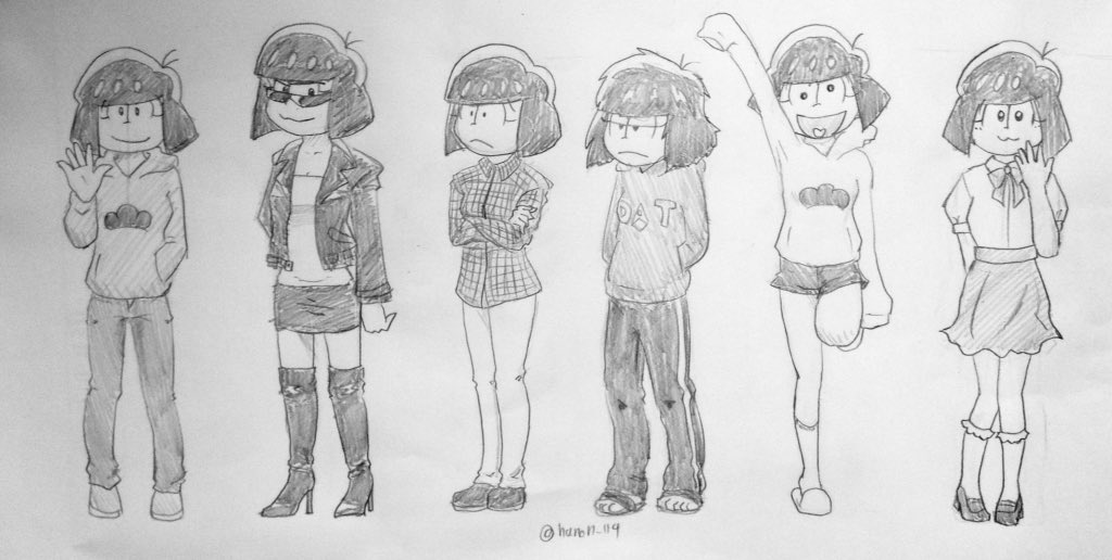 おそ松さん 公式で六つ子がまさかの女体化 女子松さん 登場 Togetter おそ松さん 公式で六つ子がまさかの女体化 女子松さん 登場 Togetter