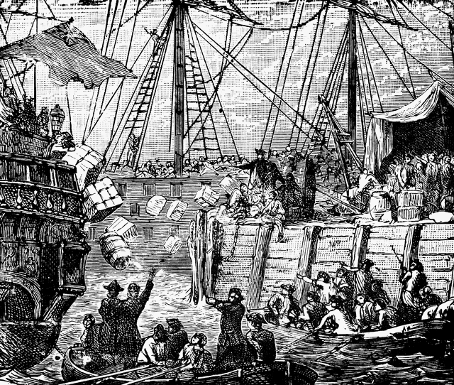 BPAconnect's tweet photo. #DidYouKnow today in 1773 marks the midnight raid by the Sons of Liberty known as the Boston Tea Party? #BostonFact https://t.co/3KY4JJbrcE