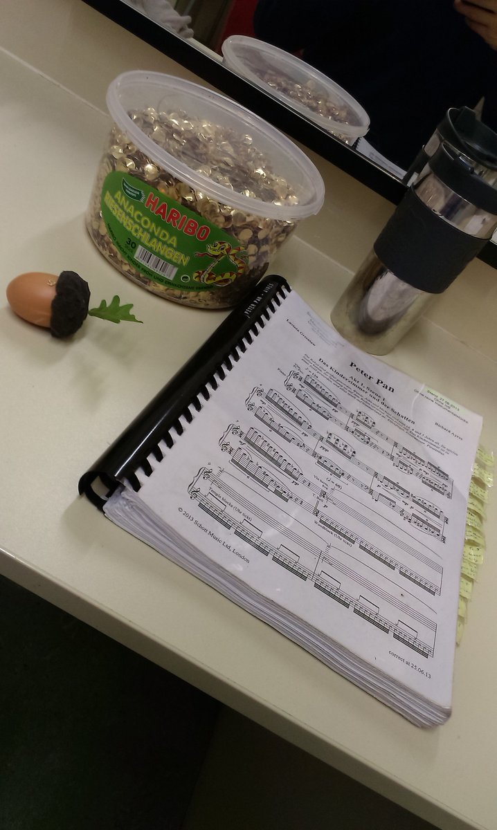 iestyncounter's tweet photo. It just takes an acorn and a VAT of fairy dust. Schools performance of #oper_PeterPan @oper_stuttgart this morning https://t.co/3tTGwCDCS5