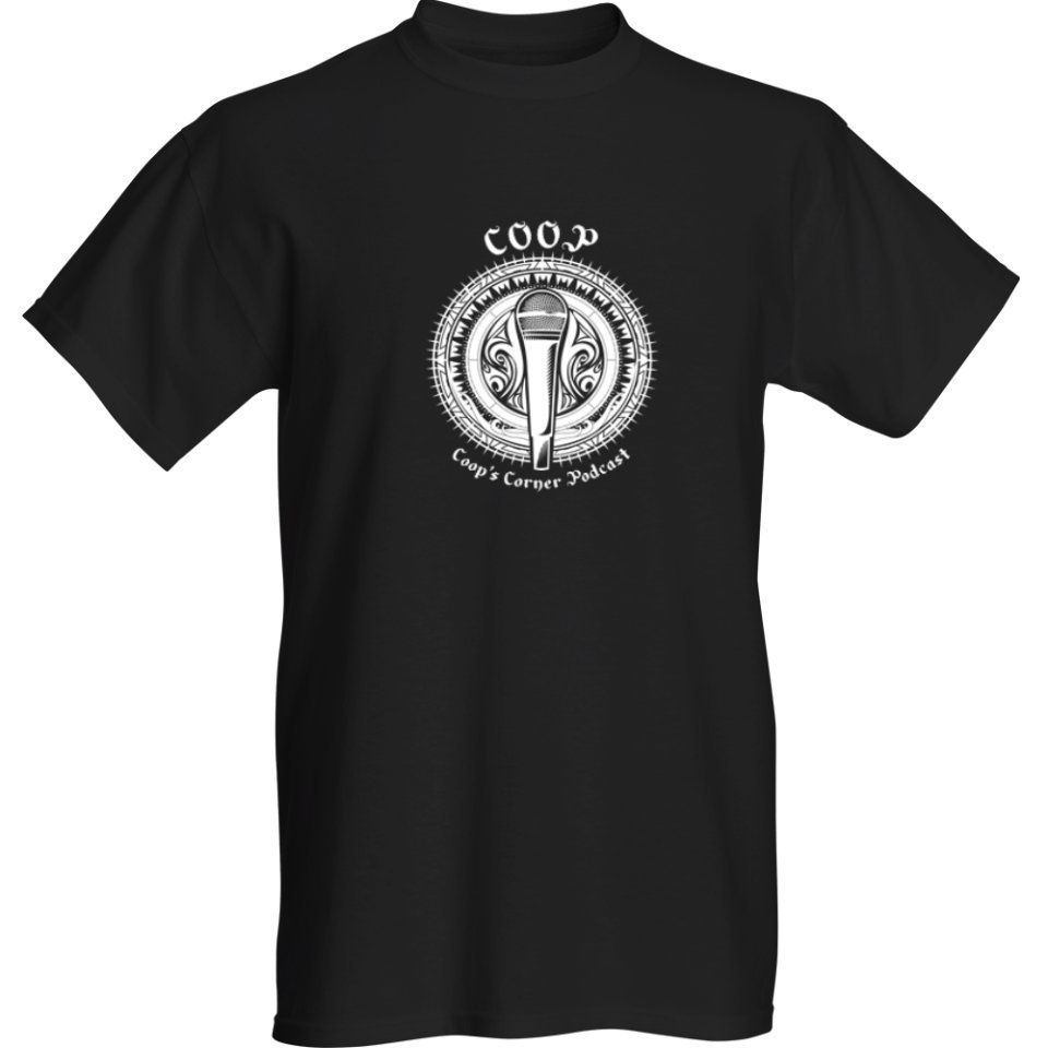 CoopsPodcast's tweet photo. T-SHIRTS ARE $35 Canadian, $25 USD

REPLY TO THIS TWEET IF YOU WANT TO SUPPORT @CoopsPodcast #CoopsCorner #Podcast  https://t.co/ac3vEvvEJc