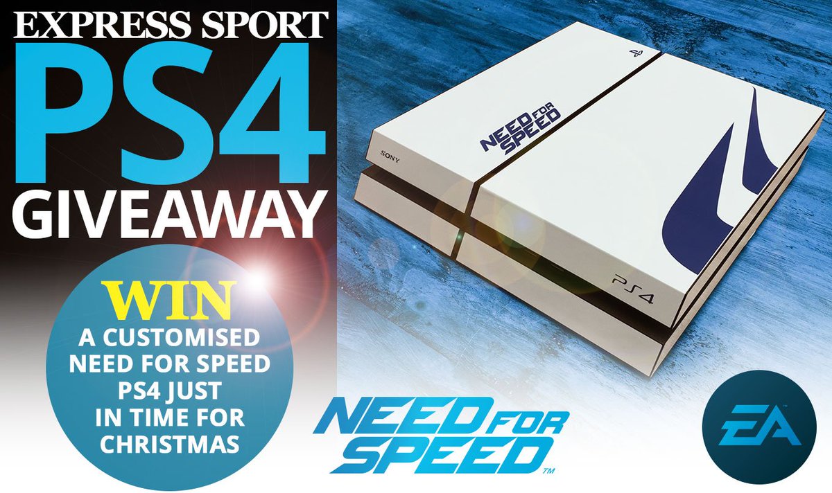 DExpress_Sport's tweet photo. We have a special @NeedforSpeed #PS4 to give away thanks to @EA and the #NeedforSpeed team. RT and follow to win https://t.co/VnZjDsdo7I