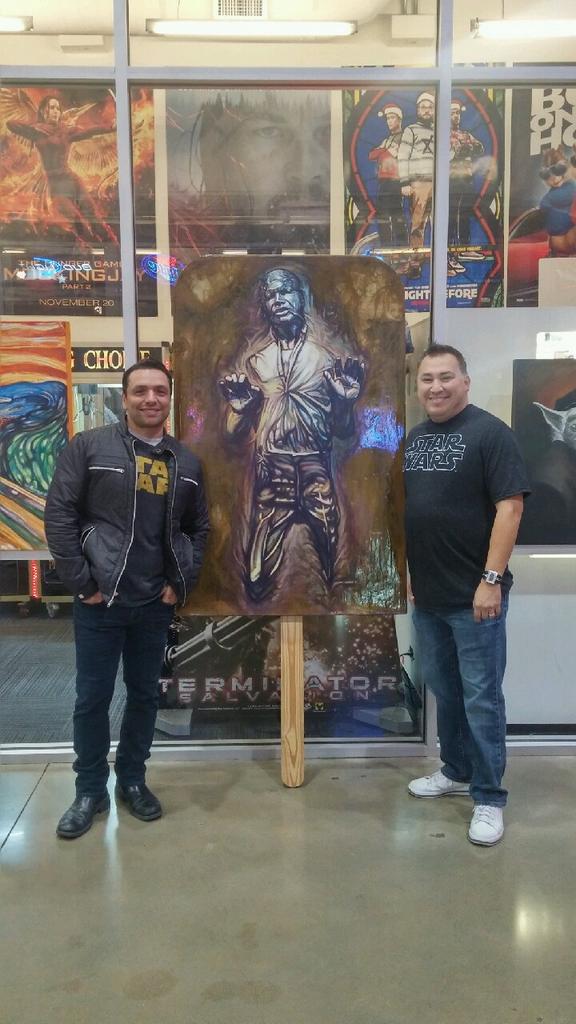 LoneStarWarsSA's tweet photo. Tune into @News4SA &amp; @KABBFOX29 to see @CletoRodriguez talking #LSW15 #StarWars at @CityBaseCinema https://t.co/o0XgceYGj2