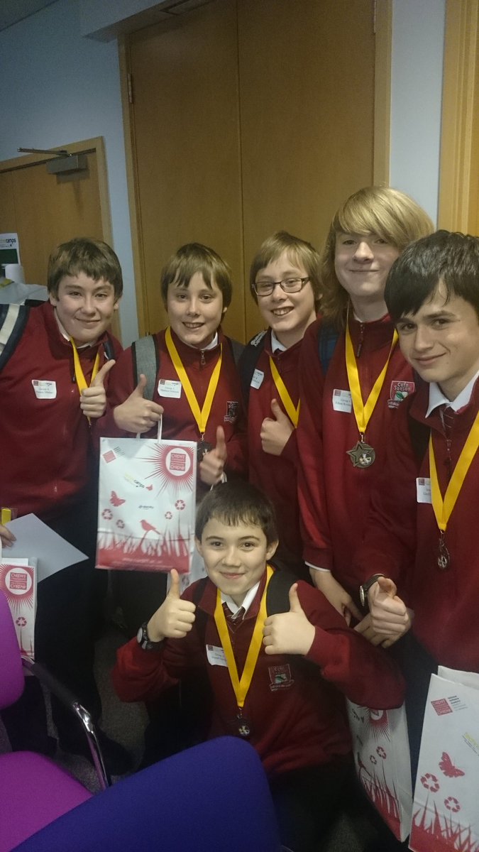 Technocamps's tweet image. Overall winners.  Cefn Saeson!  Well done boys!  #GameofCodes
