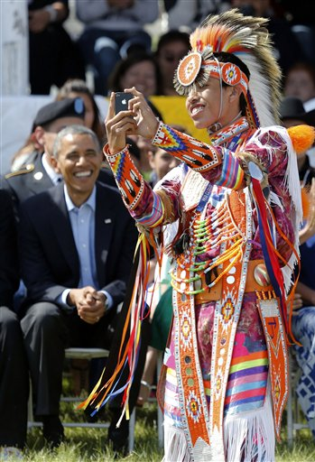 NativeMuricans's tweet photo. Barrack is on our side, you should be too! #Selfie #MrGatesPeriod6 https://t.co/W10jxq0u3L