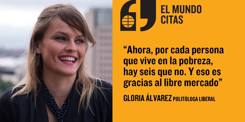 Resultado de imagen de GLORIA ALVAREZ FRASES"