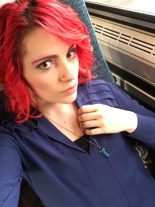 Bored on the train and I realized I left half my makeup behind oops @JPromotes @OcalaTim01 @Onlybadchicks<a href="/tag/throwbackthursday"class="tags"><span>#throwbackthursday</span></a>
