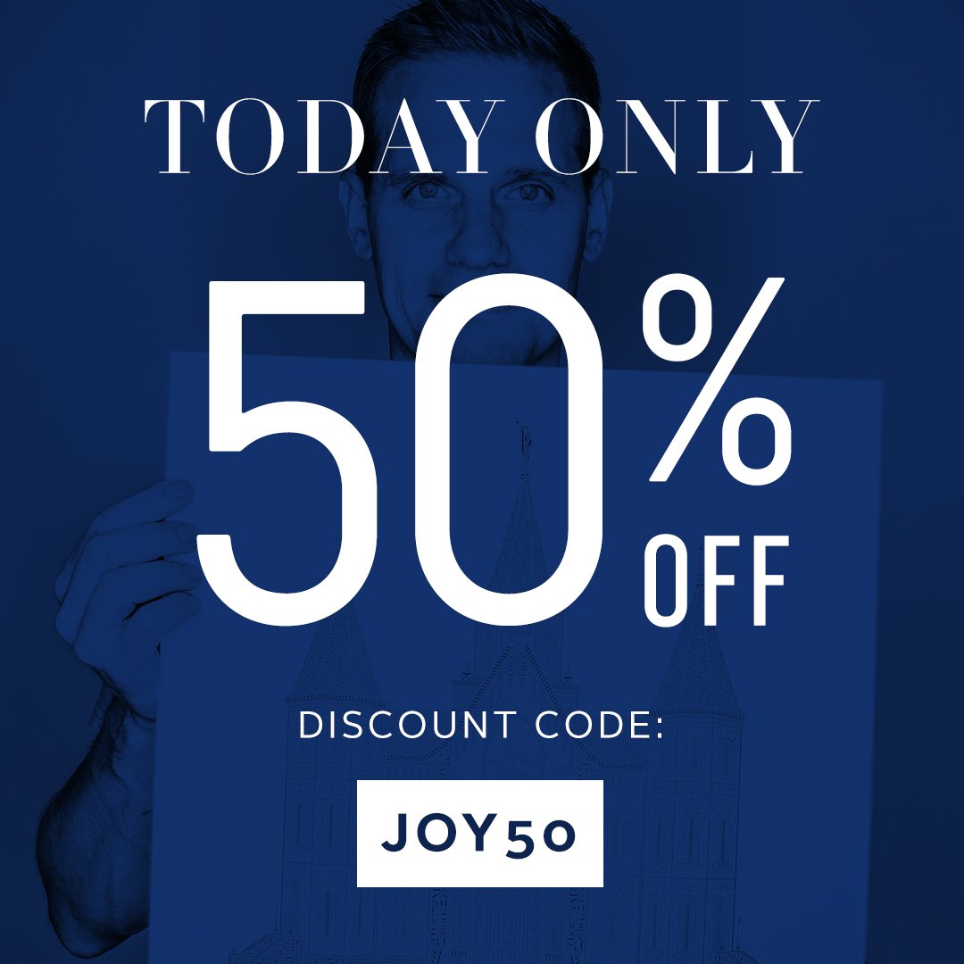 typestructures's tweet image. 50% OFF TODAY ONLY. Use code JOY50. ☞ typestructures.com
