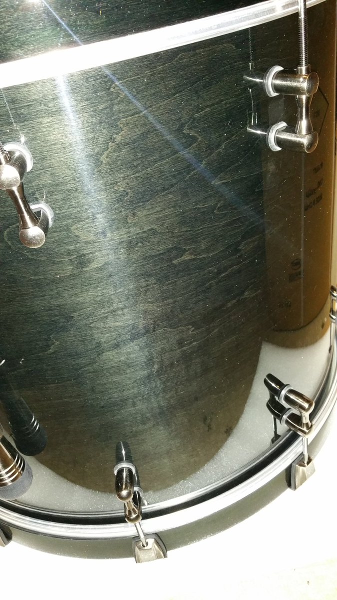 techiedrumgeek's tweet image. She's finally home, fresh out of the boxes, can't wait to get her tuned and set up