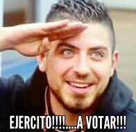 SargentoRap05's tweet photo. MAÑANA SERÁ EL GRAN DÍA!!! EJÉRCITO!!! PASO REDOBLADO, YAAA!!! A VOTAAAR!!! #BBSargentoRap está en la casa!!! https://t.co/WWzr24tk1j