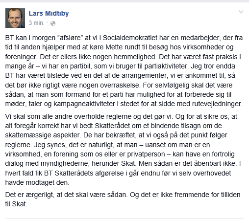 Vigtigt at læse, hvis du har tænkt dig at læse BT i morgen: #dkpol #dkmedier
