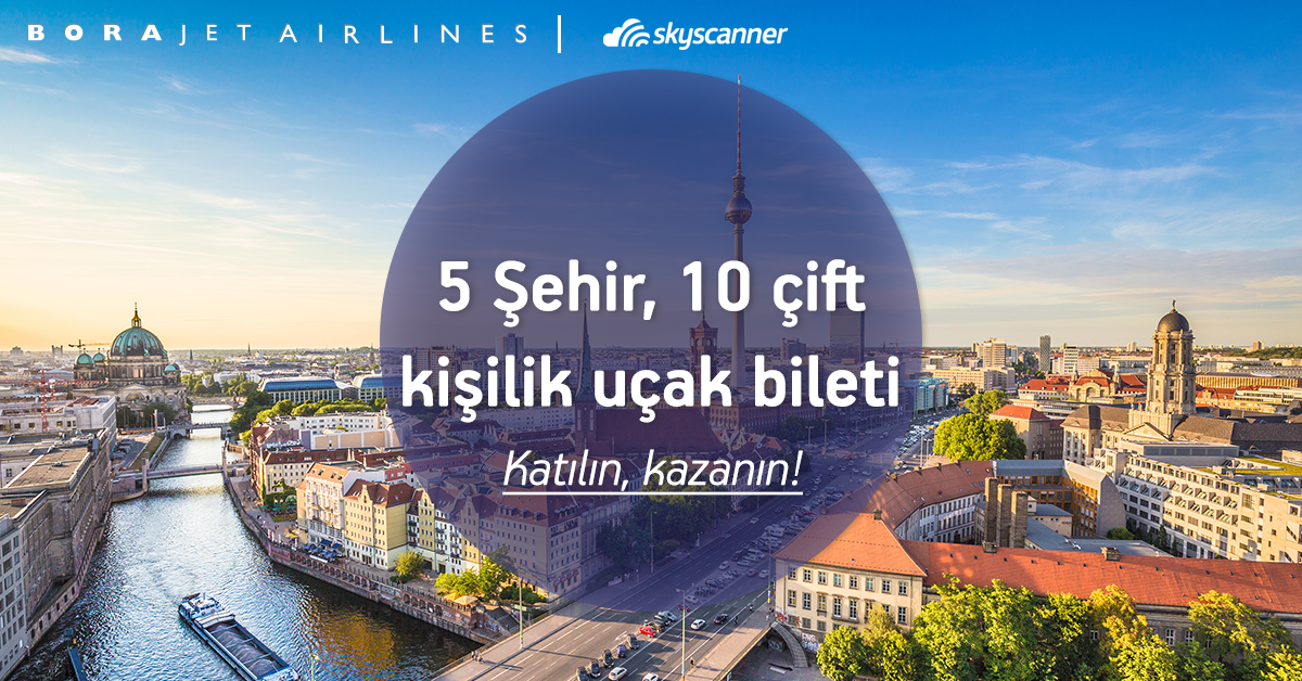 <a href="/SkyscannerTR/">SkyscannerTR</a>, Borajet işbirliğiyle sürdürülen yarışma devam ediyor! bit.ly/1SSeSdE