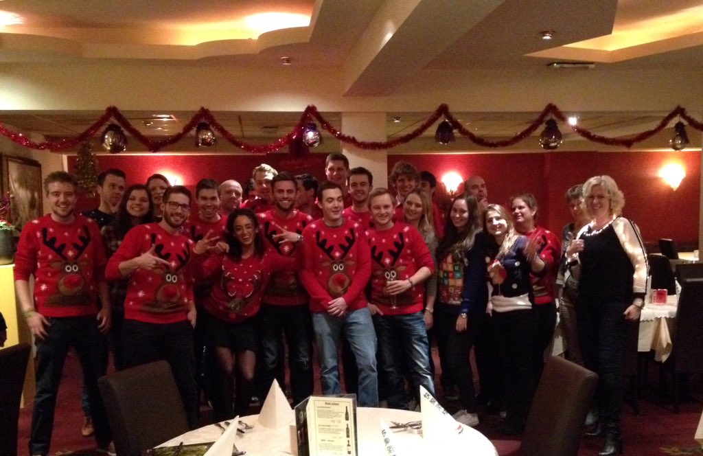 Closing Dinner MSc Logistics/Procurement/SCM 2015. Dress code Ugly X-Mas sweaters.
End of Term now up to Plymouth