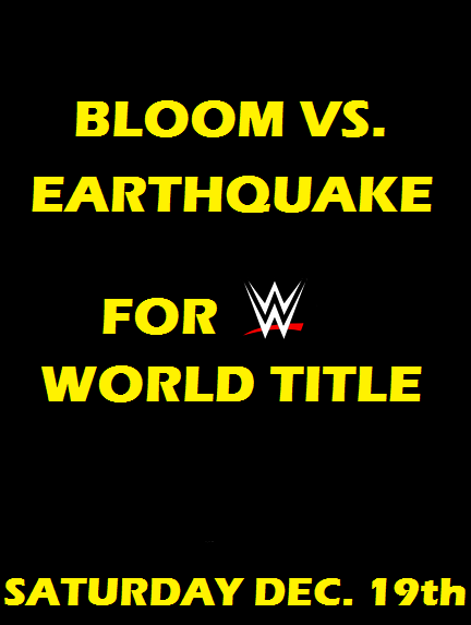 WCW_Universe's tweet photo. Who is going to walk out of @WCWFastLane with the @WCW_World Championship? #JohnBloom or #Earthquake. https://t.co/3CD5utSYr5