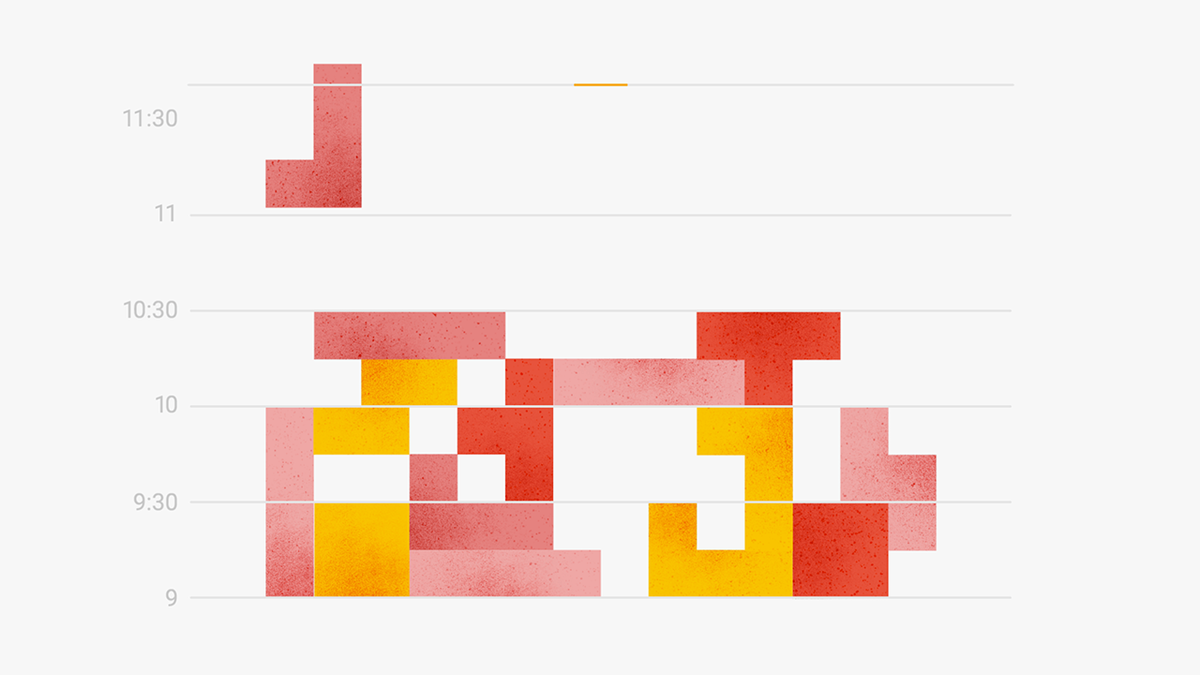 GoogleWorkspace's tweet photo. Does your work day feel like a game of #Tetris? This Googler's strategy might help: https://t.co/smDJof1JOU https://t.co/5W7qJMLj17