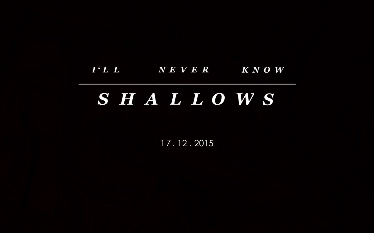 SHALLOWS BRAND NEW SINGLE DROPS EXCLUSIVELY ON RADSOUND AT 7PM TOMORROW (17/12/15). MAY THE FORCE BE WITH YOU.