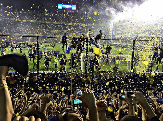 Faccundo99's tweet photo. Como no somos los únicos , decidimos ser los mejores #Cabj #BocaJuniors 💙💛💙⚽ https://t.co/Fuxb5WmANA