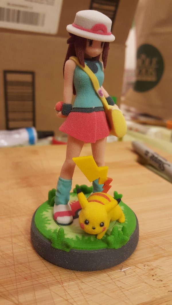 News on Twitter: "These 3D-Printed Pokemon Trainer amiibo by @BryanRenno are out of this world! only they made the cut in Smash. https://t.co/jllX6xjr7q" / Twitter