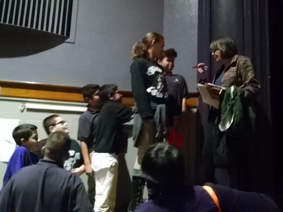 HardingChoirs's tweet photo. #hardingtinker       Tinker is a first amendment celebrity to Harding students! https://t.co/Rzxg0LrWsz