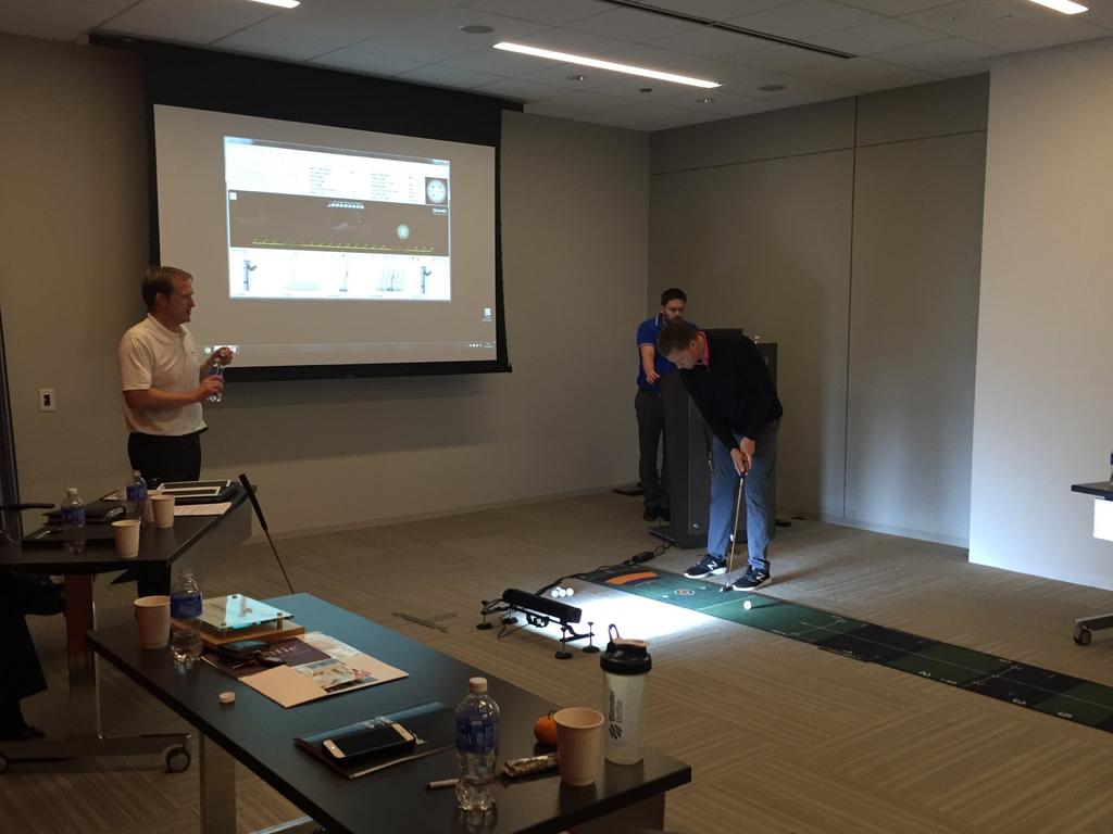 CatalystGolf's tweet image. The boys @Quintic_Sports know what they're doing. Check out their technology #golfperformance #puttinganalysis