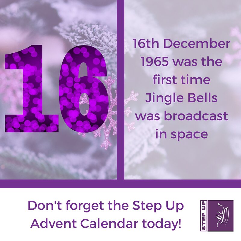 stepupforstepup's tweet photo. Day 16 of the Step Up Advent Calendar: https://t.co/AlwV2Ffjp4 #christmas #AdventCalendar https://t.co/JLUCPcjXsM