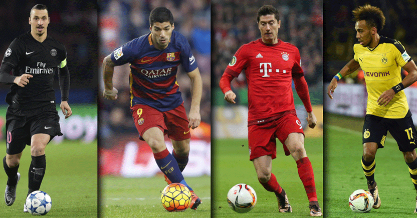 Fanorakel's tweet photo. #Ibrahimovic, #Suarez, @Aubameyang7 oder @lewy_official: Wer ist der beste Stürmer? https://t.co/DtUhYRL6Zq https://t.co/Yzm2X3Whoz