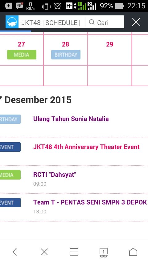 besok acara Deket Smua sih Dari Rumah 😁 #Happ18irthdaySoniaJKT48
Happy 4th Anniversary JKT48