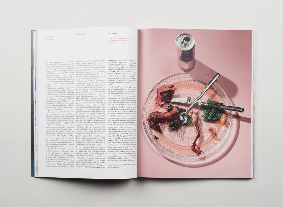 InDesign's tweet image. Chunky. Glossy. And full of mouthwatering imagery. A look at the pages of @SaborJournal: bit.ly/1YhbEae